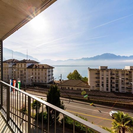 Florimont Double Lake View Room - Self Check-In Montreux Exterior foto